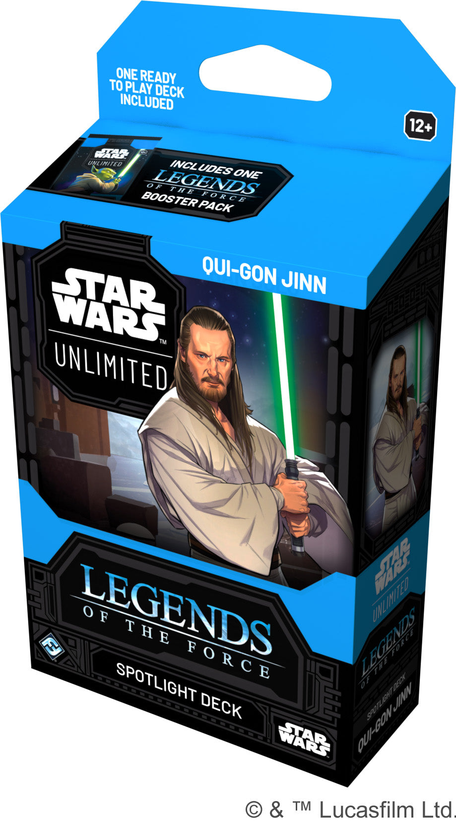 Star Wars: Unlimited - Legends of the Force Spotlight Deck -- QuiGon