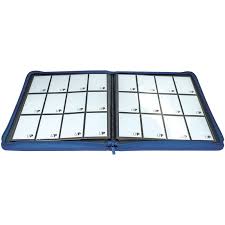 Vivid 12-Pocket Zippered PRO-Binder - Blue
