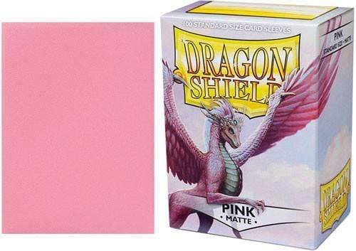 Dragonshield- Pink - Matte Sleeves - Standard Size