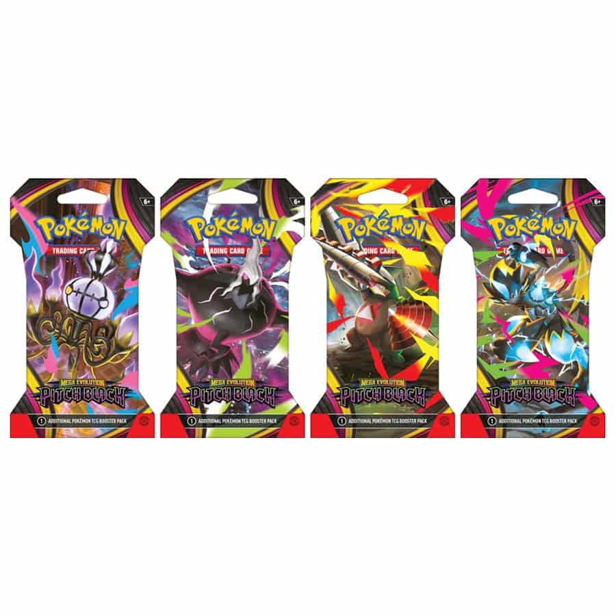 POKEMON TCG: MEGA EVOLUTION PITCH BLACK (ME05) SLEEVED BOOSTER