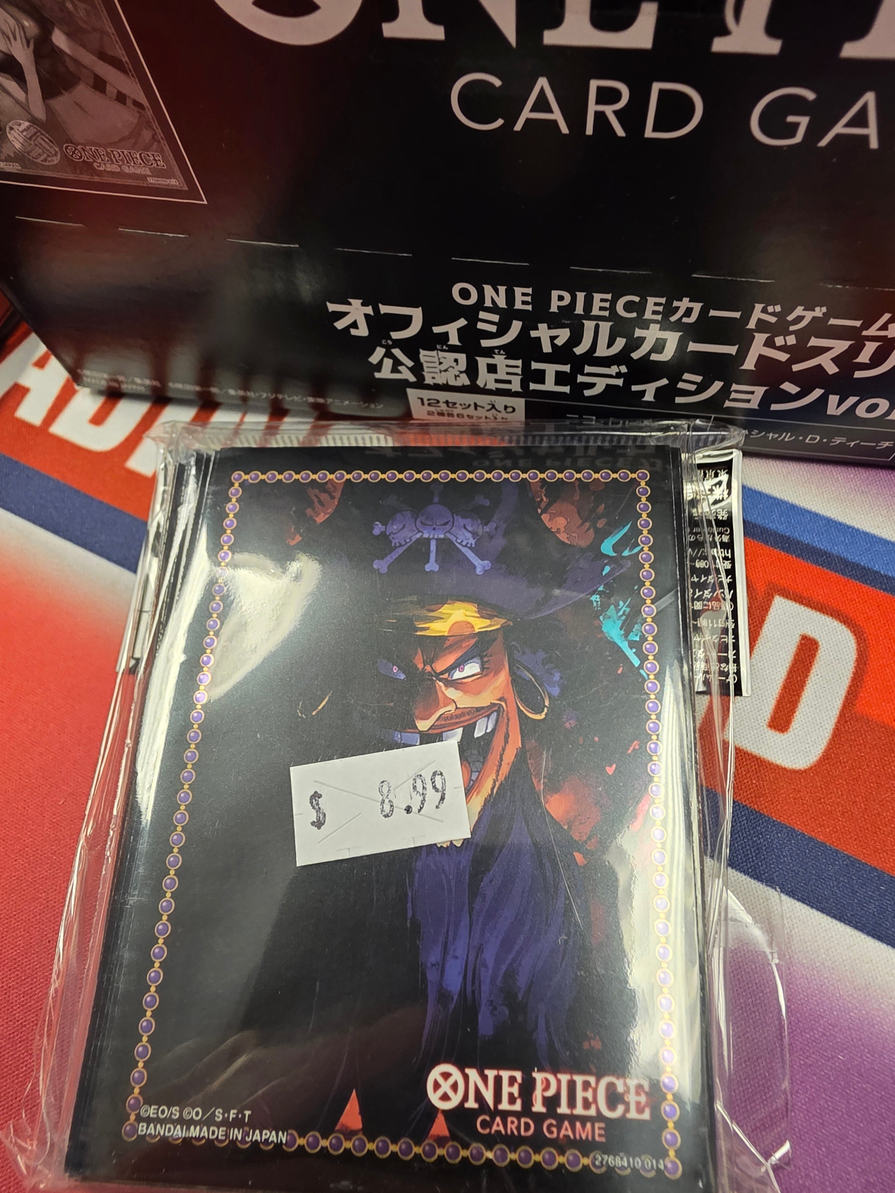 Marshall D. Teach Sleeves (One Piece TCG)