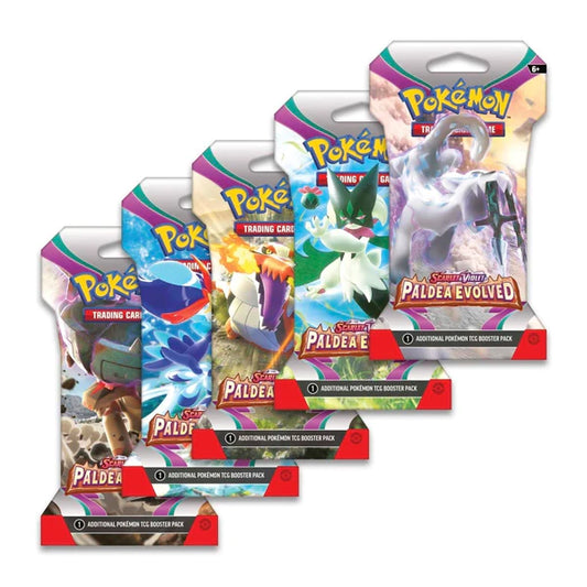Pokemon TCG: Scarlet & Violet - Paldea Evolved Sleeved Booster