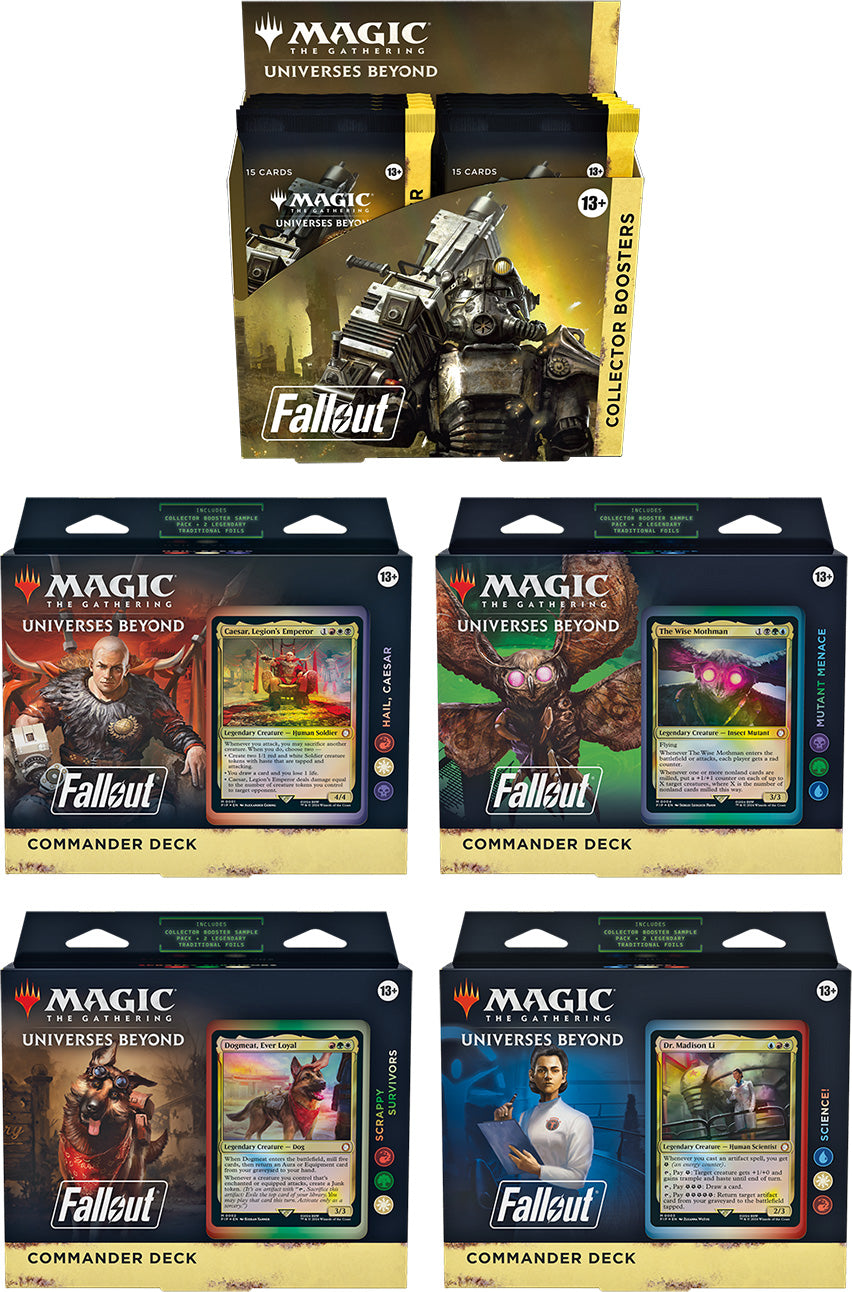 Magic the Gathering CCG: Fallout Commander deck 1 Random