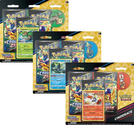 Pokemon TCG: Sword & Shield - Crown Zenith - Pin Collection