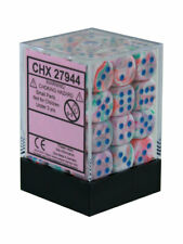 Dice Menagerie 10: 12mm D6 Festive Pop Art/Blue (36)