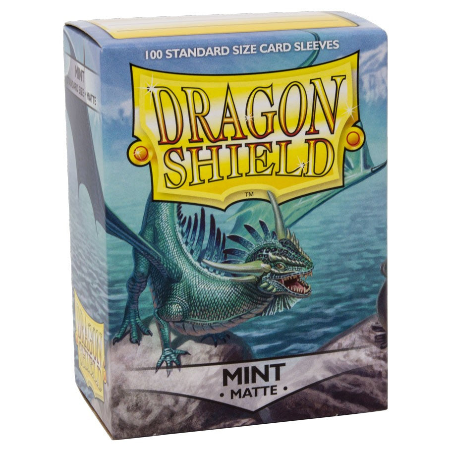 Arcane Tinmen Dragon Shields: (100) Matte Mint