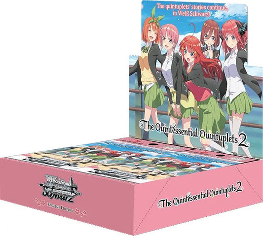 Weiss Schwarz Quintessintal Quintuplets 2 Booster Box