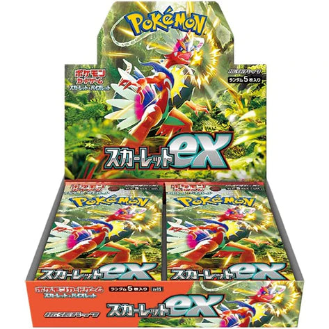 Pokemon Japanese Scarlet EX booster box