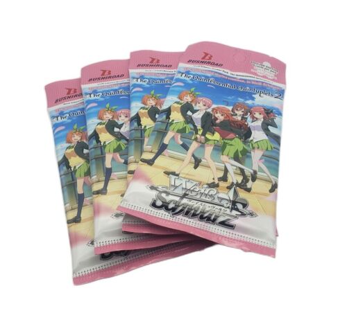 Weiss Schwarz Quintessential Quintuplets 2 Booster Pack