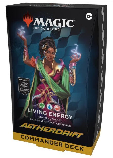 Magic the Gathering CCG: Aetherdrift Commander Deck