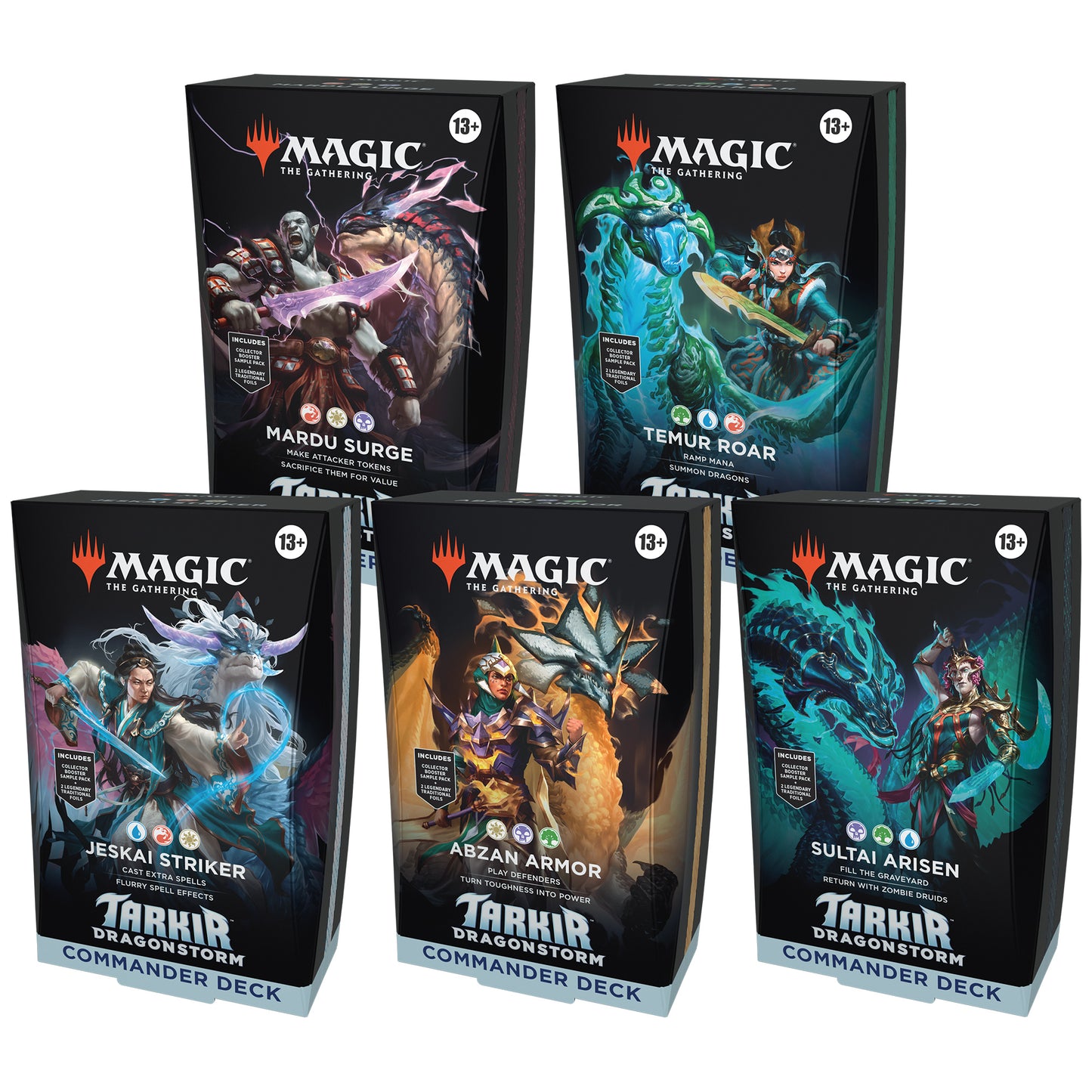 Magic the Gathering CCG: Tarkir Dragonstorm Commander Deck 1 RANDOM