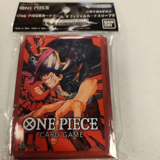 One piece sleeves set 2 luffy film