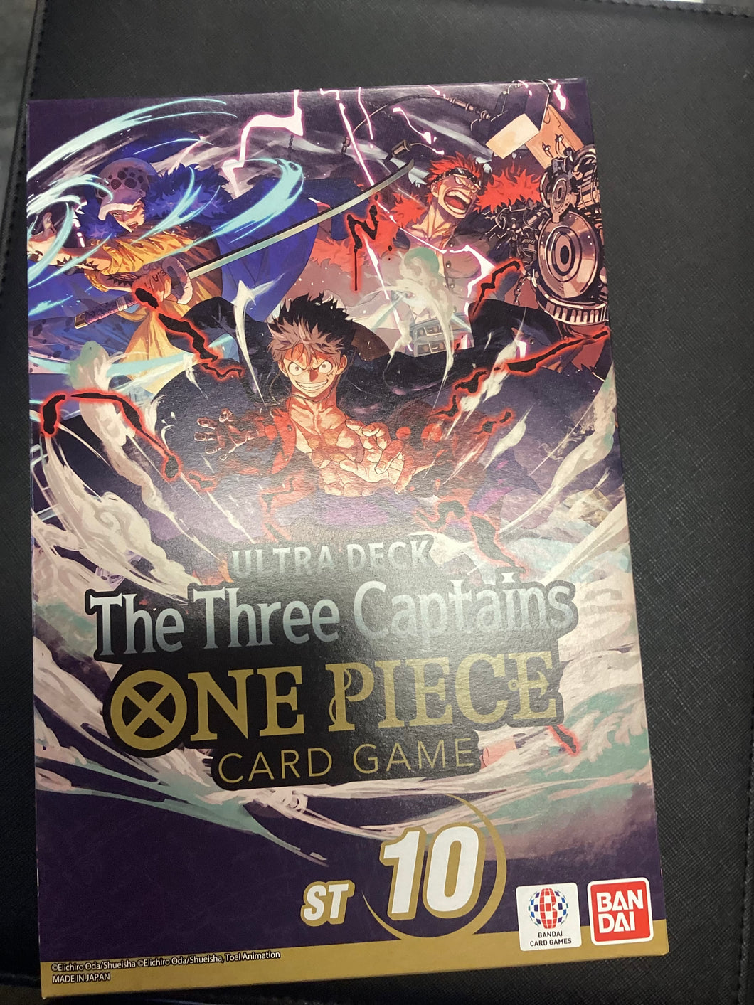 One Piece TCG: Ultra Deck - The Three Captains Display ST-10