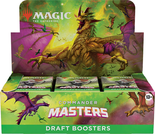 Magic the Gathering CCG: Commander Masters Draft Booster pack
