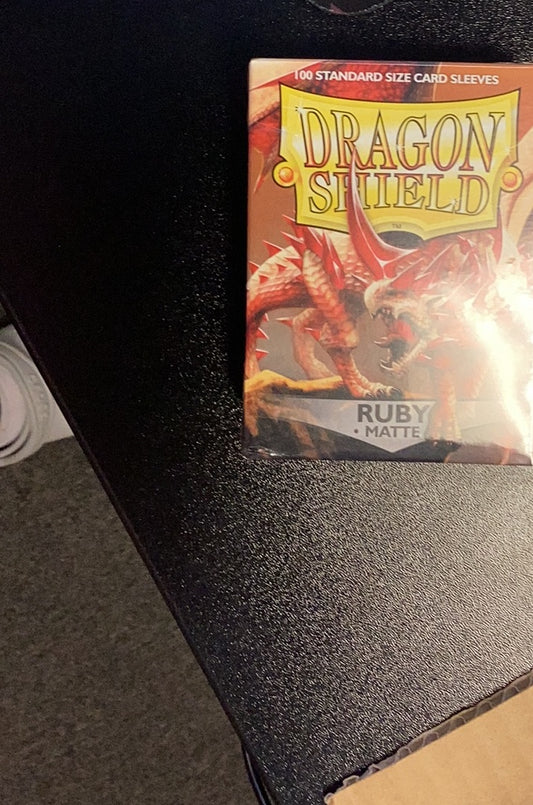 Dragon Shield Matte Ruby