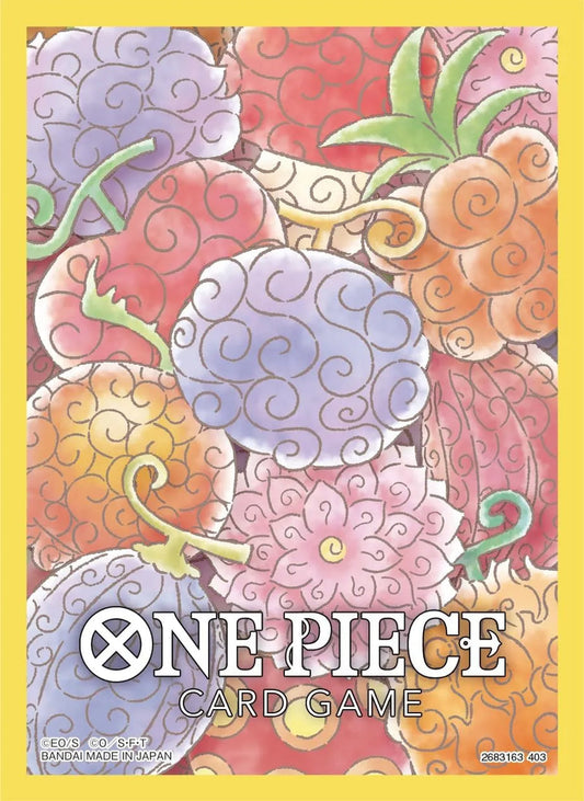Bandai devil fruit sleeves 70 count (sleeve set 4)