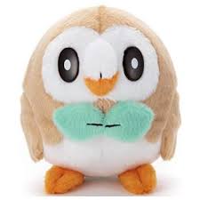 Takaratomy A.R.T.S I Choose You! Pokemon Get Plush Doll Rowlet, 6