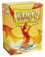 Dragon Shields: (100) Matte yellow