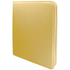 Vivid 12-Pocket Zippered PRO-Binder - Yellow