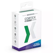 UGD CORTEX MATTE GREEN DECK PROTECTOR 100CT