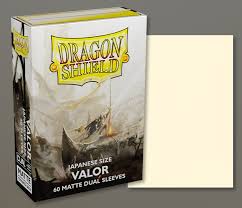Dragon Shields: (100) Matte Dual - Valor