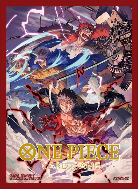 Bandai three captains sleeves 70 count (sleeve set 4)