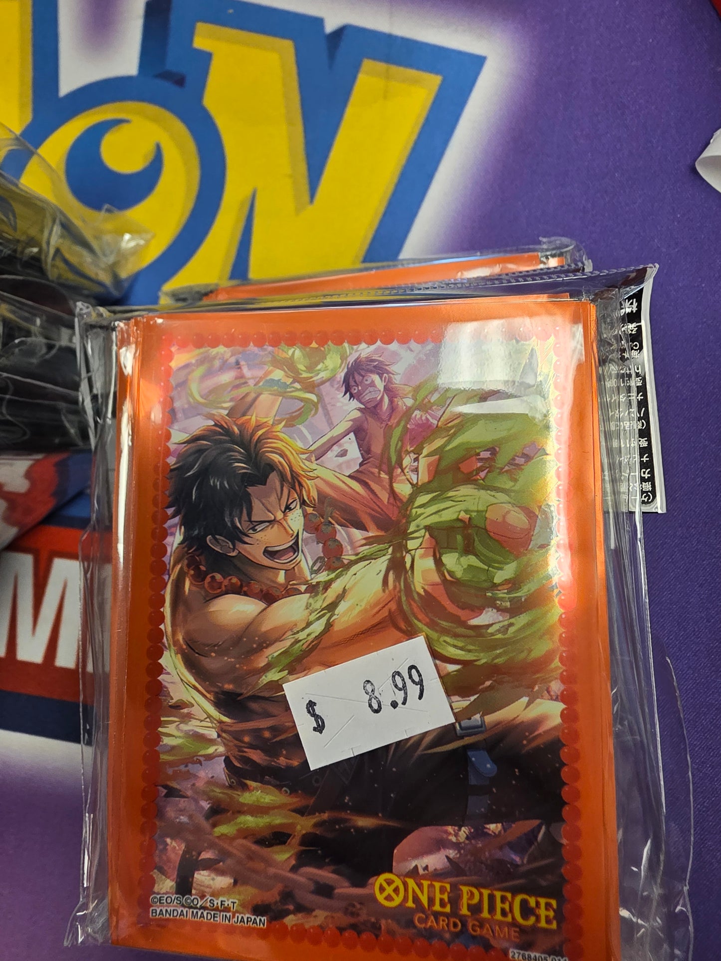 One Piece TCG card sleeves Ace