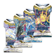 Silver tempest Sleeved Booster Packs