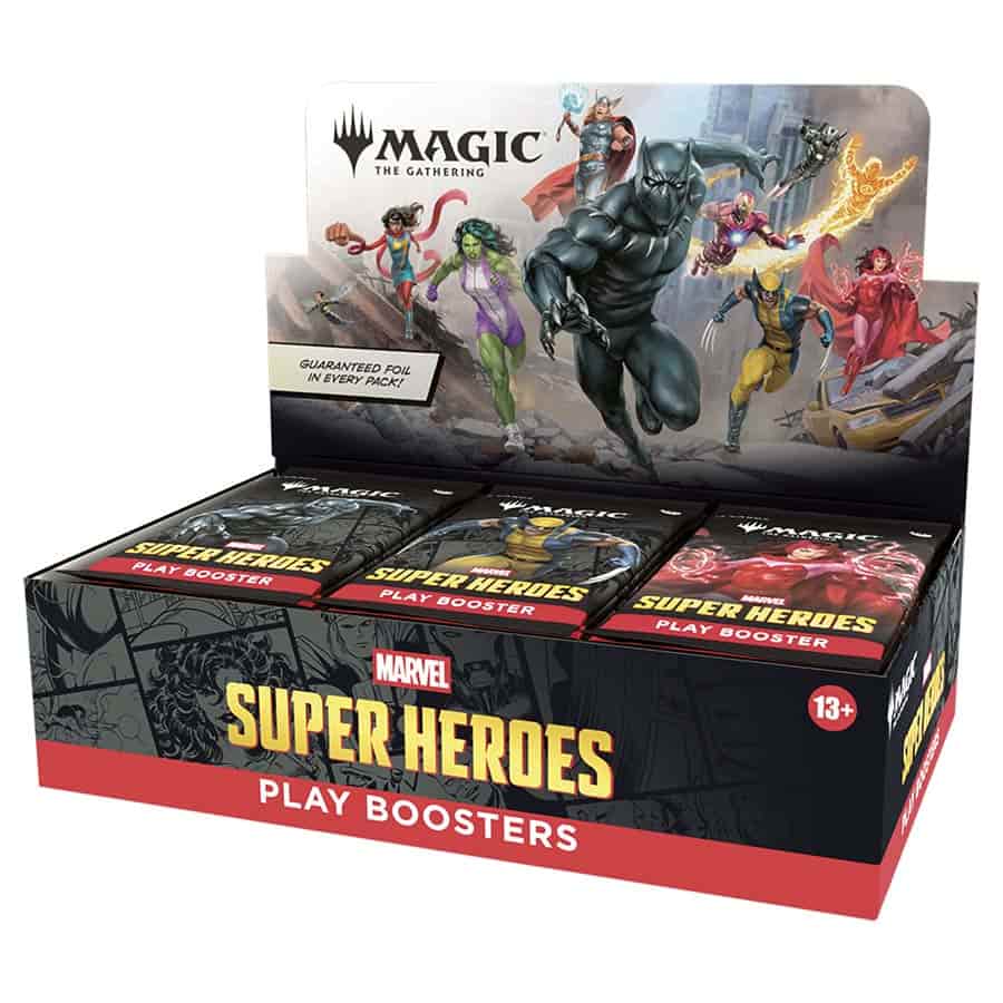 MAGIC THE GATHERING: MSH MARVEL SUPER HEROES PLAY BOOSTER PACK