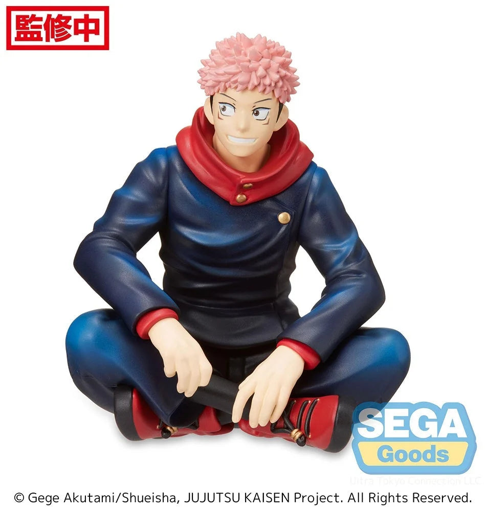 Sega USA (115-1060055) Jujutsu Kaisen - PM Perching Figure - Yuji Itadori -