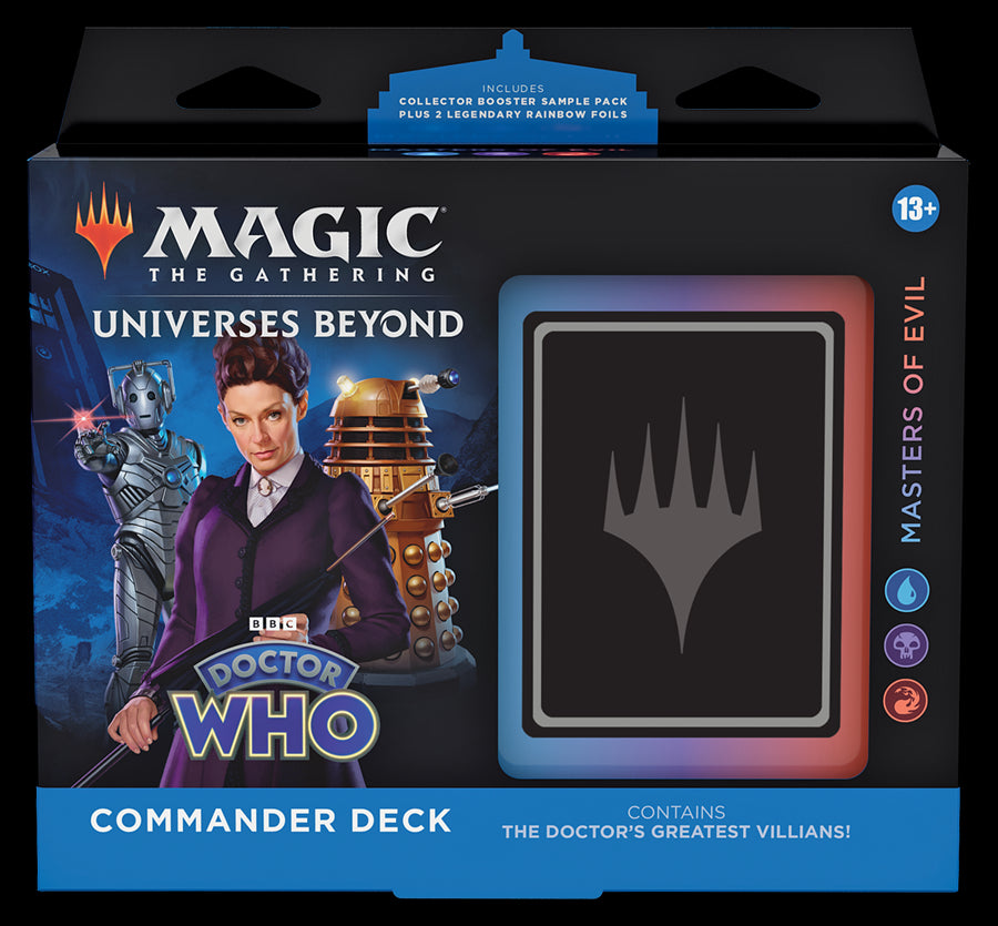 Magic the Gathering CCG: Doctor Who Commander Deck (1x random)