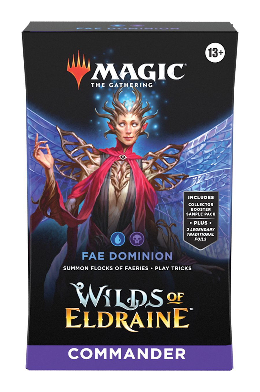 Magic the Gathering CCG: Wilds of Eldraine Commander Deck Random