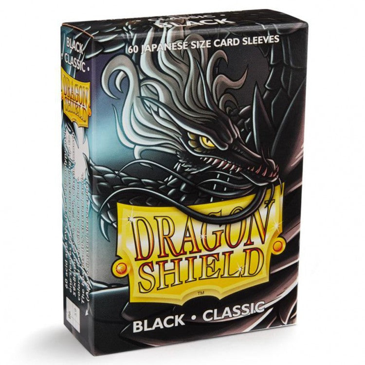 Dragon Shield Sleeves: Japanese Black Classic