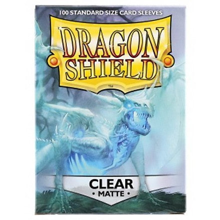 Arcane Tinmen Dragon Shields: (100) Matte Clear