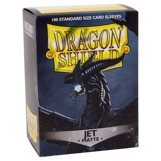 Arcane Tinmen Dragon Shields: (100) Matte Jet