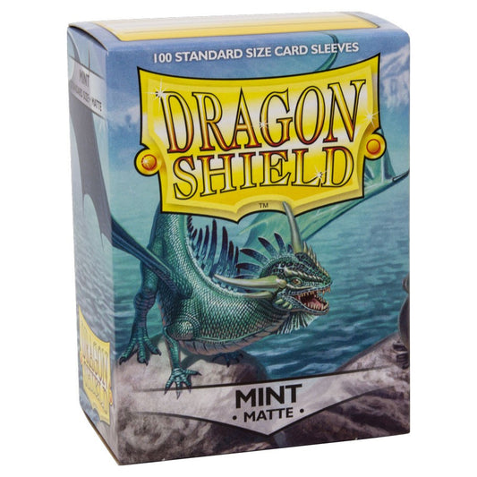 Arcane Tinmen Dragon Shields: (100) Matte Mint
