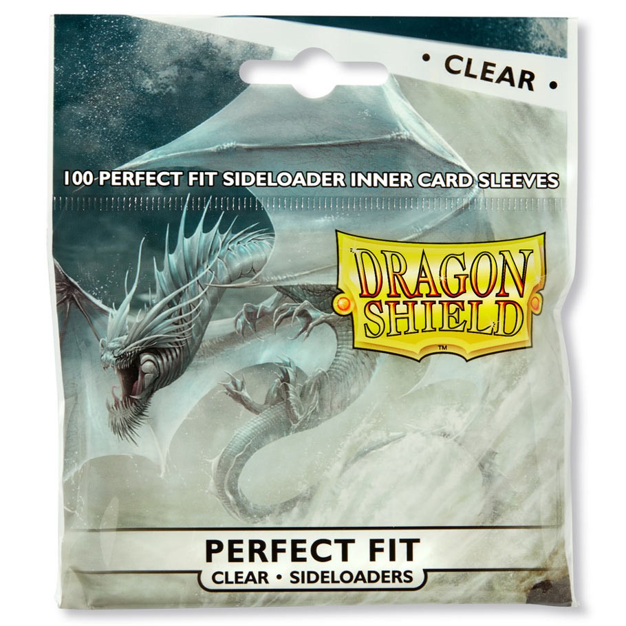 Arcane Tinmen Dragon Shields Perfect Fit: (100) Side-Loading Clear