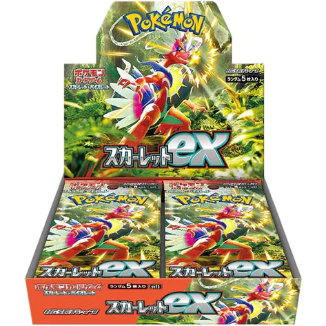 Pokemon Japanese Scarlet EX booster pack